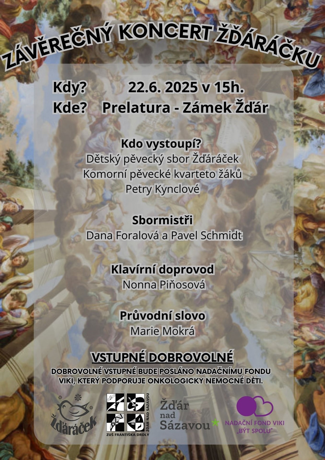 Závěrečný koncert Žďáráčku 