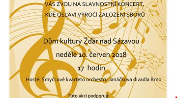 Koncert ke 45. výročí sboru
